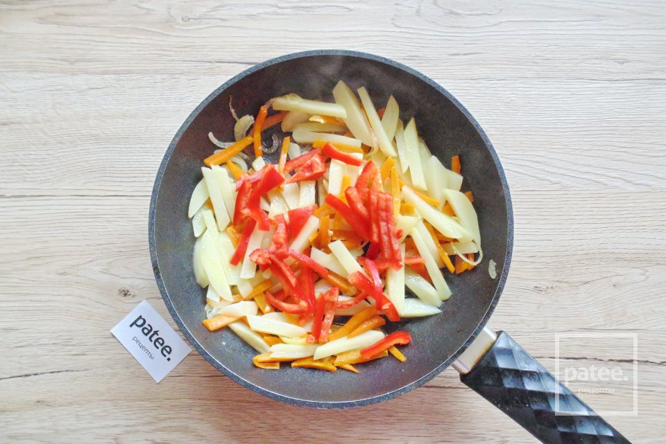 Морской окунь с овощами в духовке - Шаг 5