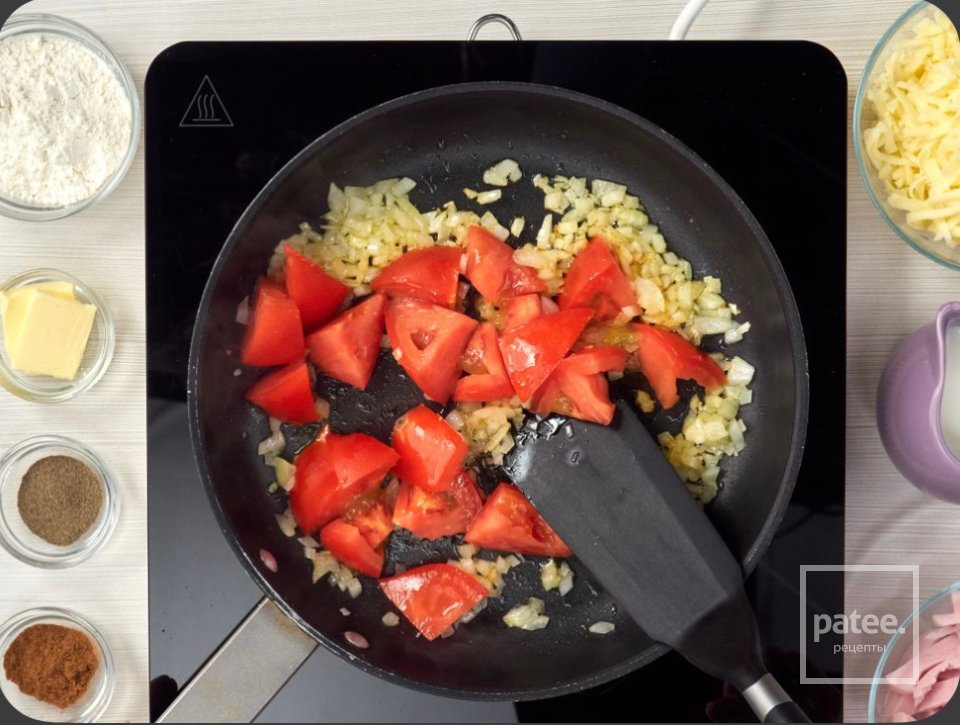 Лазанья с ветчиной🍝 - Шаг 2