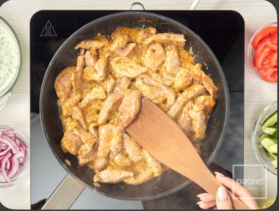 Классический гирос🥙 - Шаг 6