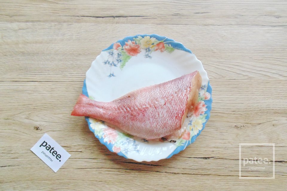 Морской окунь с овощами в духовке - Шаг 7