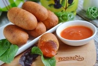 Мини корн-доги 👍🏼