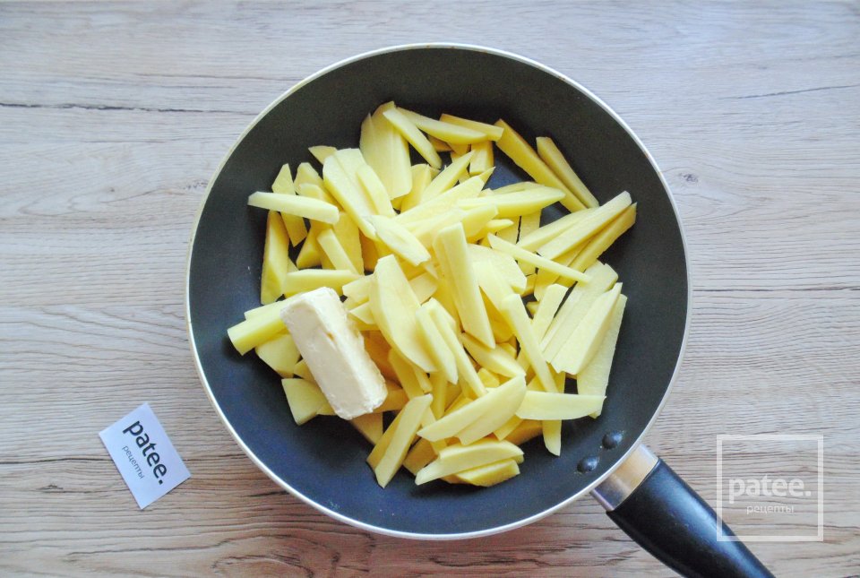 Картофель с мясным фаршем в духовке - Шаг 3