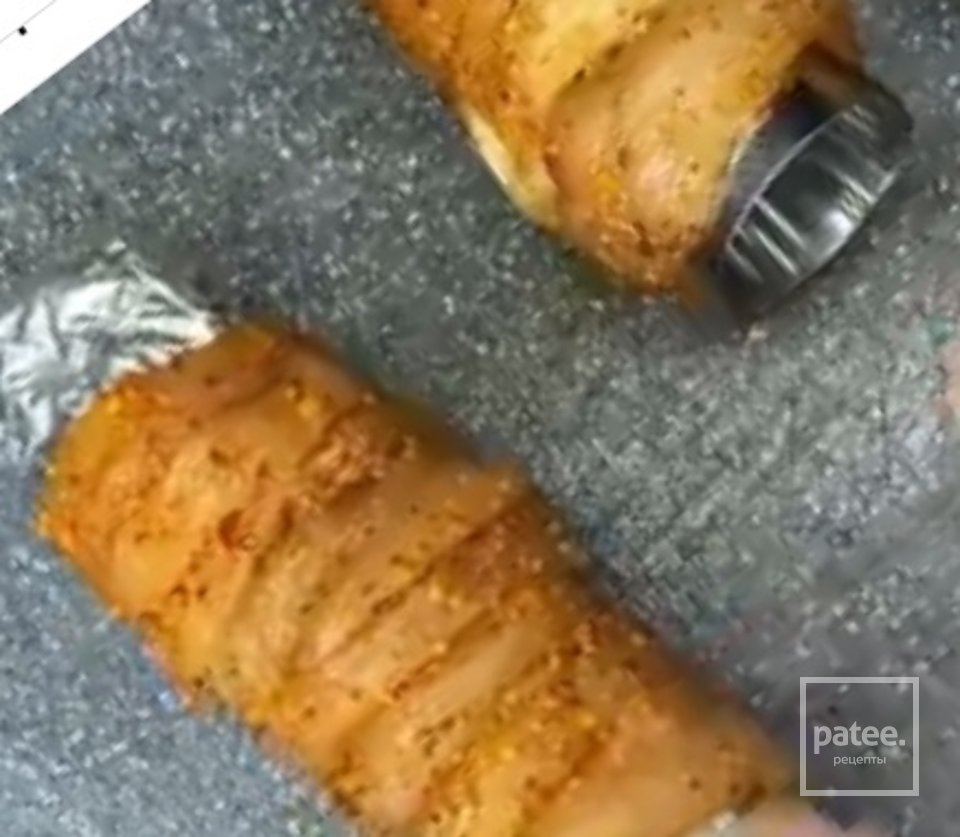 Куриные трубочки с начинкой - Шаг 2