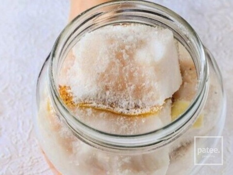 Прекрасное сало в чесночном маринаде - Шаг 1