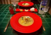 Щи из утиных крыльев с кислой капустой