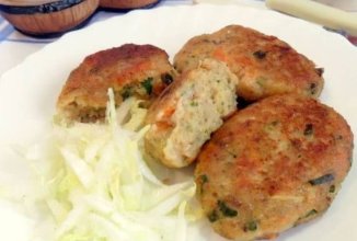 Нежные котлетки с рыбой🐟