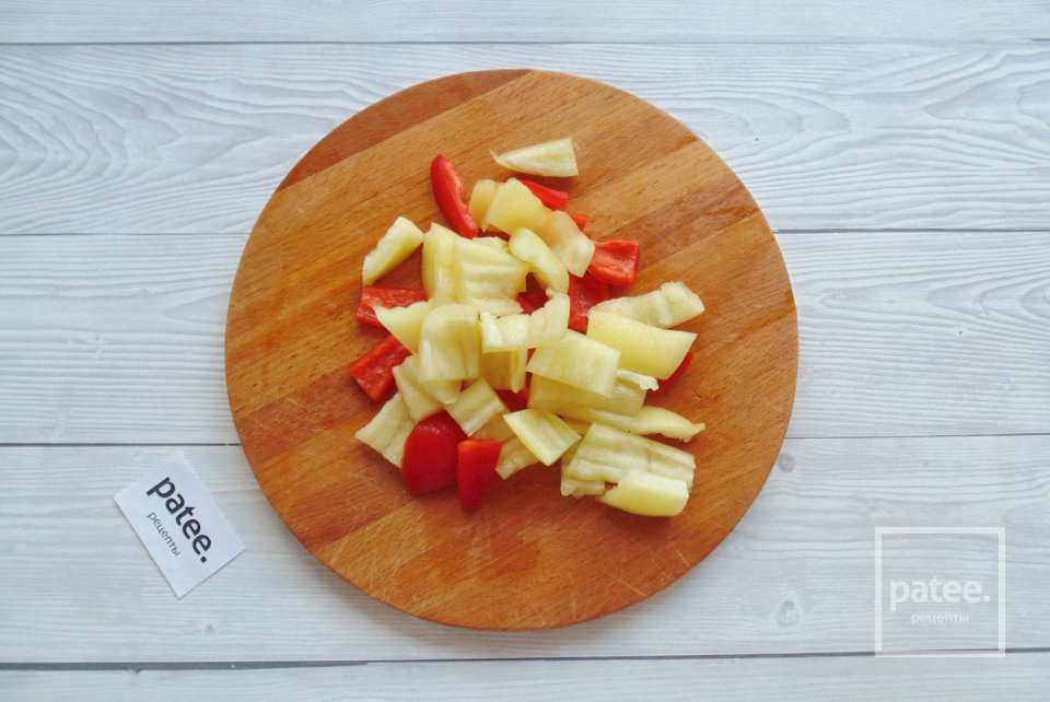 Лечо с кабачком и луком на зиму - Шаг 3