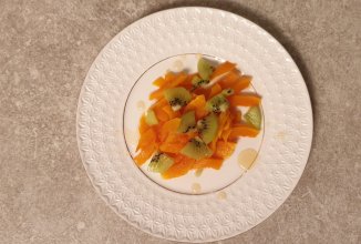 Тыква с киви