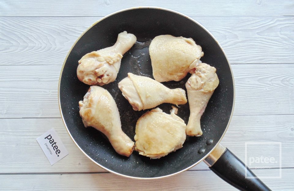 Курица с картофелем в сырном соусе - Шаг 3