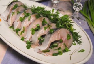 Скумбрия соленая по Муромски