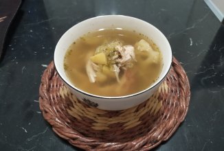 Суп с цветной капустой и брокколи