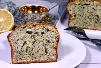 Маковый кекс на йогурте