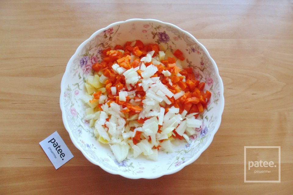 Винегрет с яблоком - Шаг 4