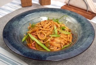 Спагетти со свининой 🍝