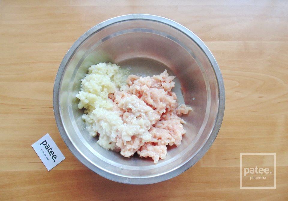 Котлеты с капустой и манкой - Шаг 3