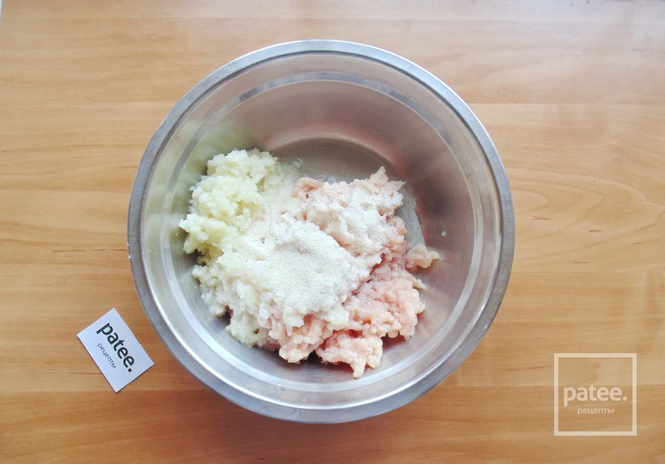 Котлеты с капустой и манкой - Шаг 4