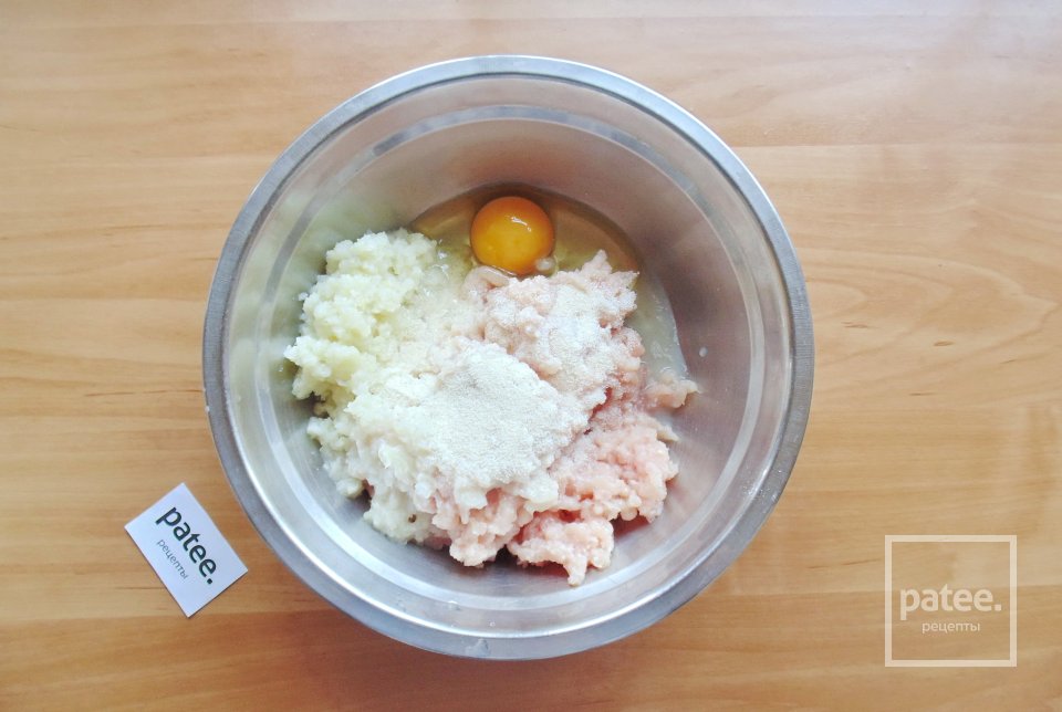 Котлеты с капустой и манкой - Шаг 5