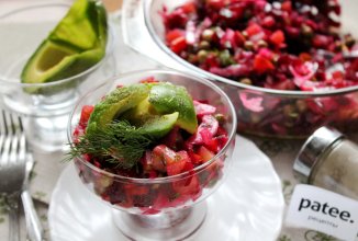 Винегрет с авокадо