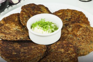 Оладьи из печени 👍🏼