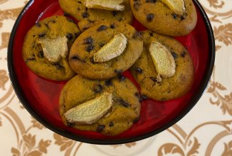 пряное тыквенное печенье на хэллоуин