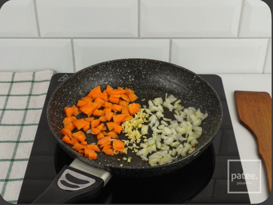 Куриный суп с рисом и томатной пастой 🍲 - Шаг 4