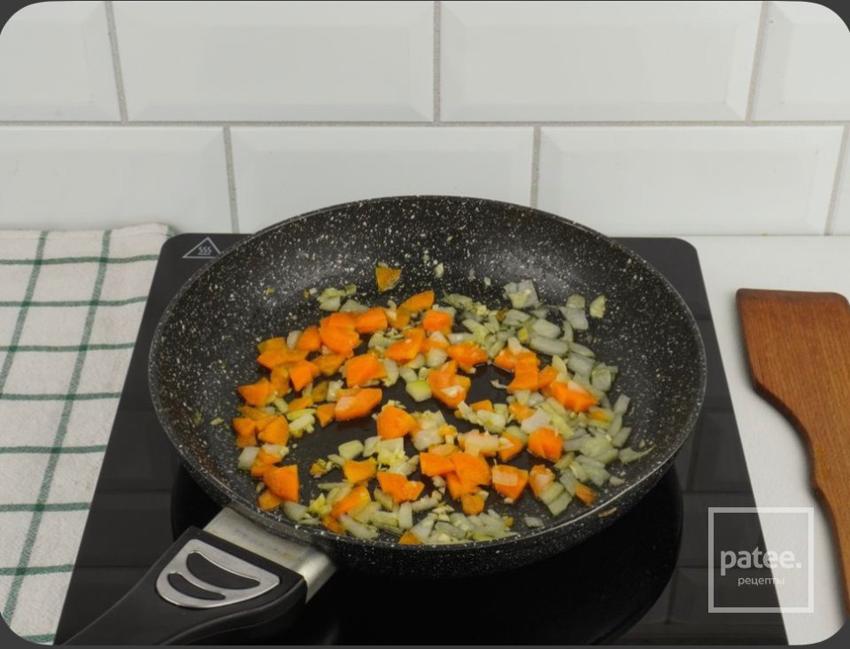 Куриный суп с рисом и томатной пастой 🍲 - Шаг 5