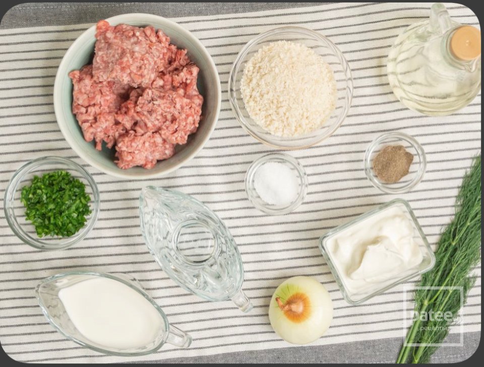 Биточки со сметаной 👍🏼 - Шаг 1