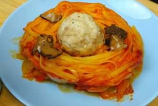 Гнезда из макарон 👍🏼