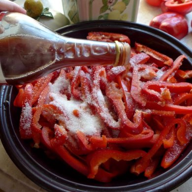 Мостарда из красных перцев 🌶 - Шаг 3