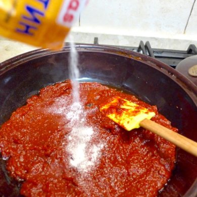 Мостарда из красных перцев 🌶 - Шаг 9