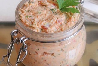 Нежный паштет из тунца, помидор и зелени 👍🏼