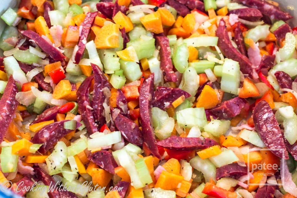 Овощной суп с белой фасолью 🍲 - Шаг 4