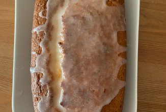 Лимонно-творожный кекс