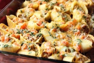 Фаршированные рожки 🍝