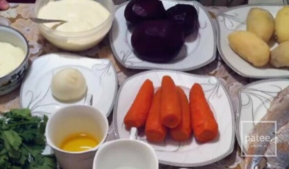 Селедка под шубой - Шаг 1