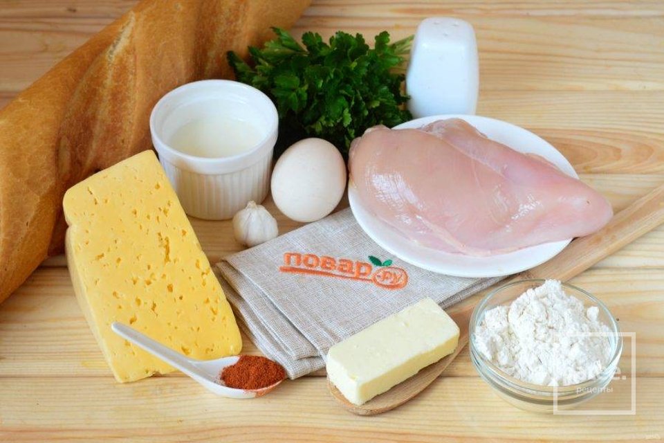 Фаршированный багет «Восторг» 🥖 - Шаг 1