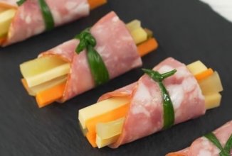 Рулетики с овощами 👍🏼