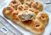 Беляши с куриным фаршем в духовке