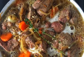 Говядина тушеная в пиве🥩