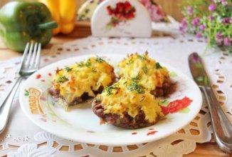 Свиная шейка в панировке из картофеля 🥩