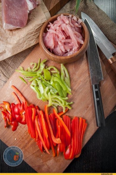 Мясная соломка в сладком уксусе 🥗 - Шаг 3