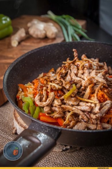 Мясная соломка в сладком уксусе 🥗 - Шаг 6