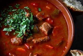 Суп-гуляш из говядины 🍲