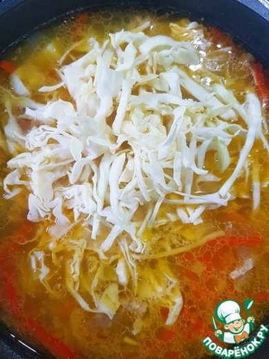 Чечевичный суп с капустой 🍲 - Шаг 5