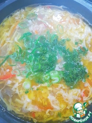 Чечевичный суп с капустой 🍲 - Шаг 6