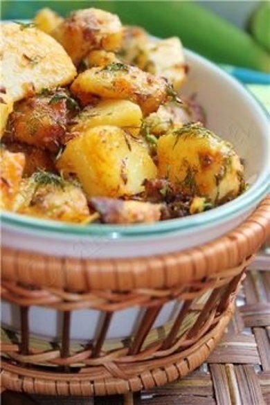 Картошка по-бомбейский 🥔 - Шаг 1