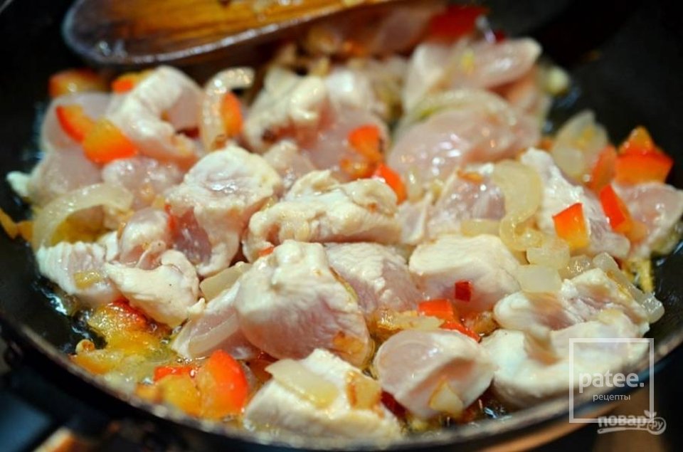 Куриная грудка с овощами и кешью 🍗 - Шаг 4