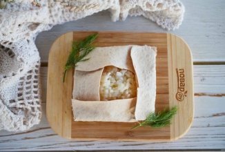 Ризотто в лаваше 🍚