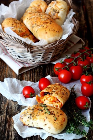 Пицца-булочка 🍕 - Шаг 1