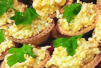 Быстрая закуска в тарталетках 👍🏼